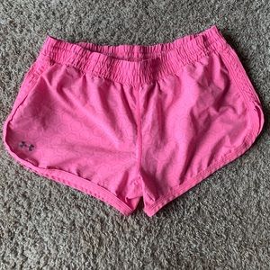 Hot Pink Under Armour Running Shorts